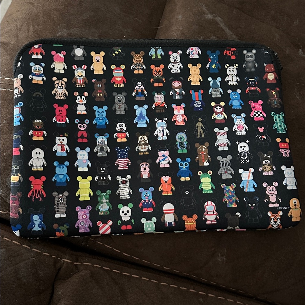 Disney vinylmation  Mickey Mouse laptop sleeve